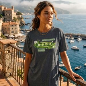 Never Alone in NICU T-Shirt Dark Gray in Medium, Large, XL